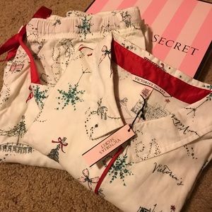 Victoria’s Secret flannel pajamas